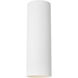Sean Lavin Outdoor Cylinders 2 Light 18 inch Outdoor Textured White Outdoor Wall Lantern