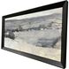 Misty Landscape Gray and Blue and Black and Multi Framed Art
