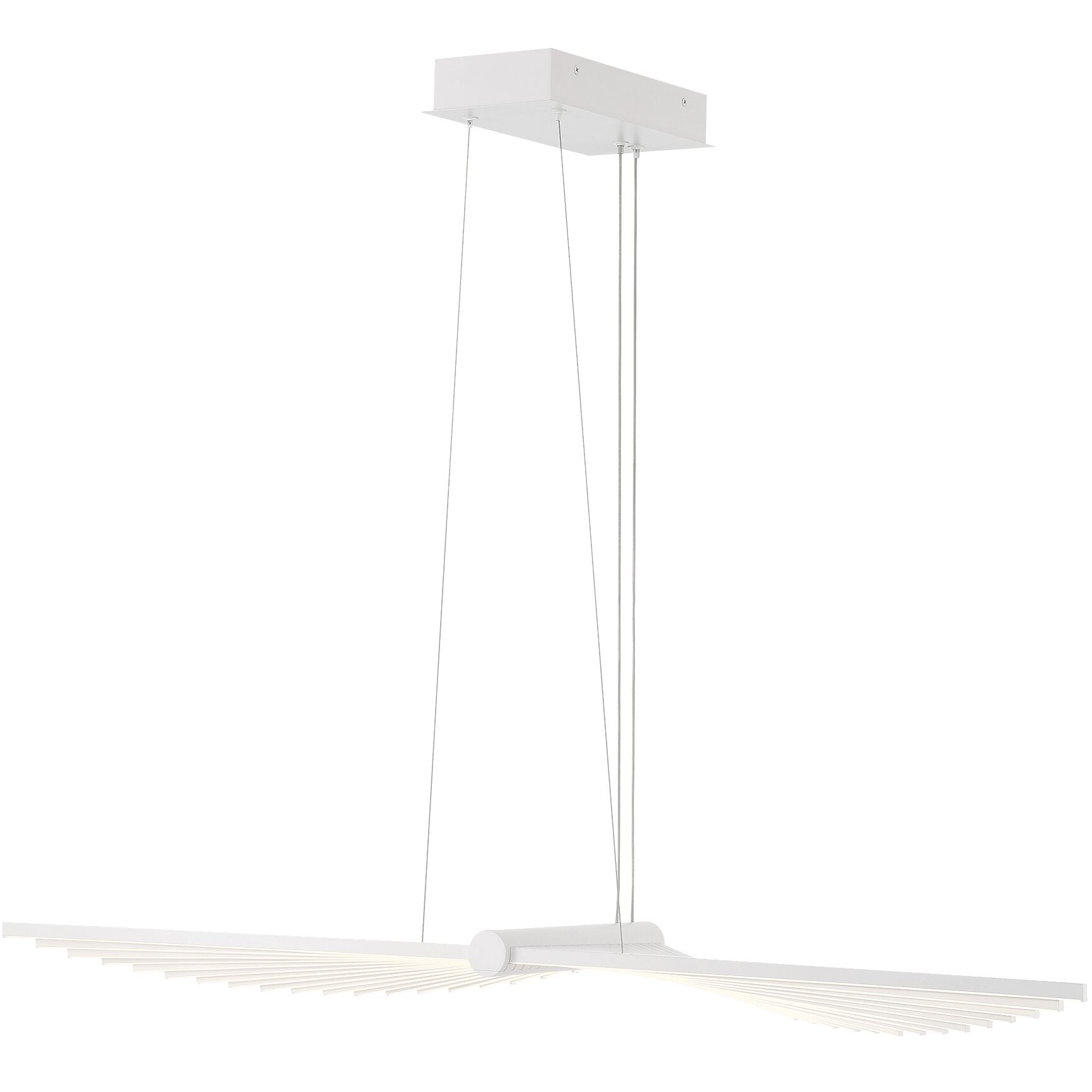 Seraph LED 10.75 inch White Chandelier Ceiling Light