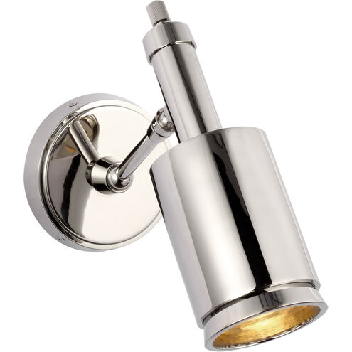 Thomas O'Brien Anders 1 Light 5.25 inch Polished Nickel Articulating Wall Light, Small
