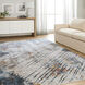 Adara 158 X 118 inch Dark Grey Rug in 10 x 13