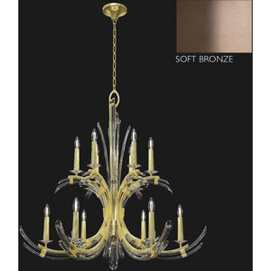 Trevi 12 Light 42 inch Soft Bronze Chandelier Ceiling Light