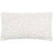 Boculette 22 X 12 inch Off-White Lumbar Pillow