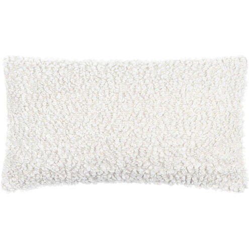 Boculette 22 X 12 inch Off-White Lumbar Pillow