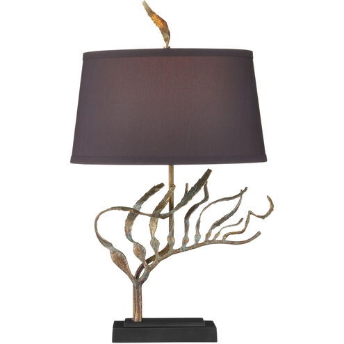 Latissima 24 inch 100.00 watt Verdigris/Black Table Lamp Portable Light