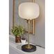 Hazel 22 inch 60.00 watt Antique Brass Table Lamp Portable Light 