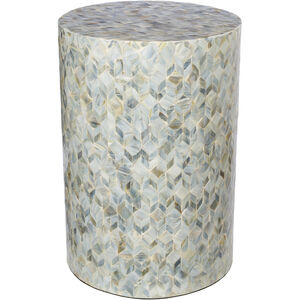Iridescent 19 X 13 inch End Table