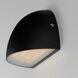 Pathfinder LED 5 inch Black Outdoor Wall Mount