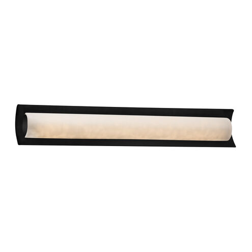 Clouds LED 30 inch Matte Black Vanity Light Wall Light
