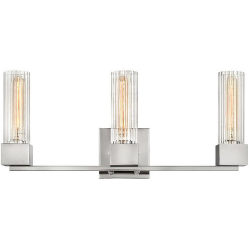 Xander 3 Light 23 inch Polished Nickel Vanity Light Wall Light