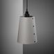 Hooked Wall Light in Stone / Smoked Bronze