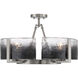 Aenon 4 Light 22 inch Pewter Semi-Flush Mount Ceiling Light