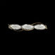 Signature Bijoux LED 27.38 inch Aged Brass Bath Vanity & Wall Light