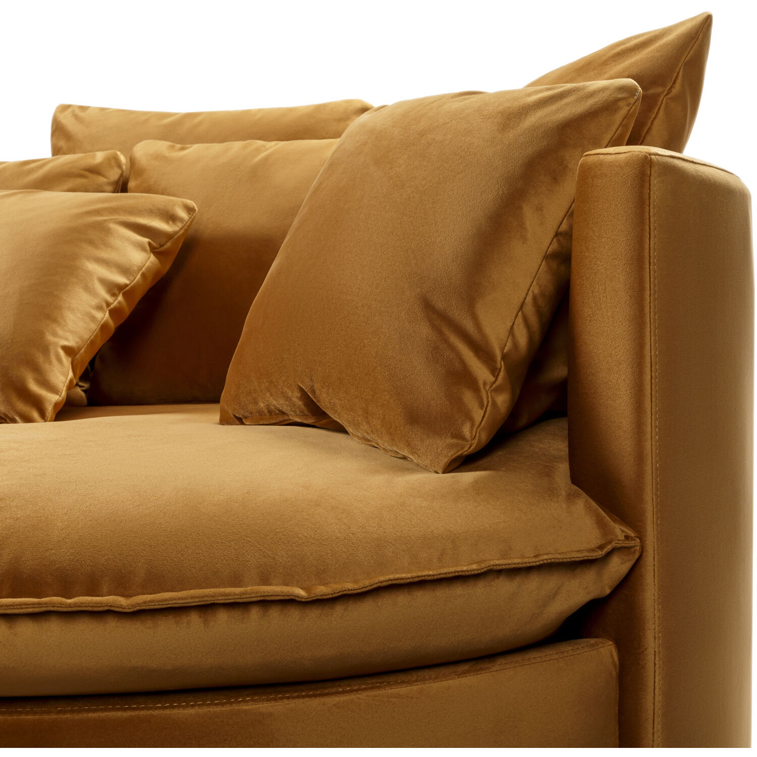 Drancy Mustard Lounger