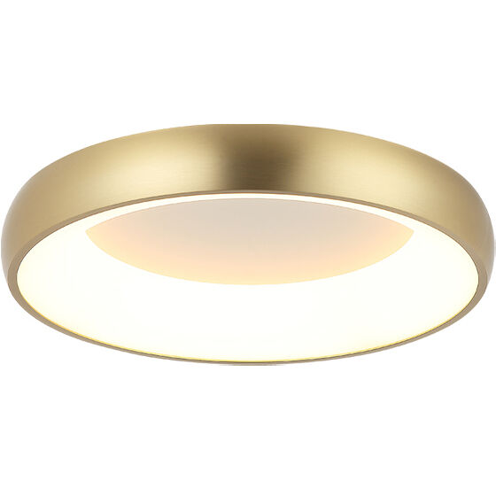 Maverick LED 16 inch Brushed Gold Flush Mount Ceiling Light