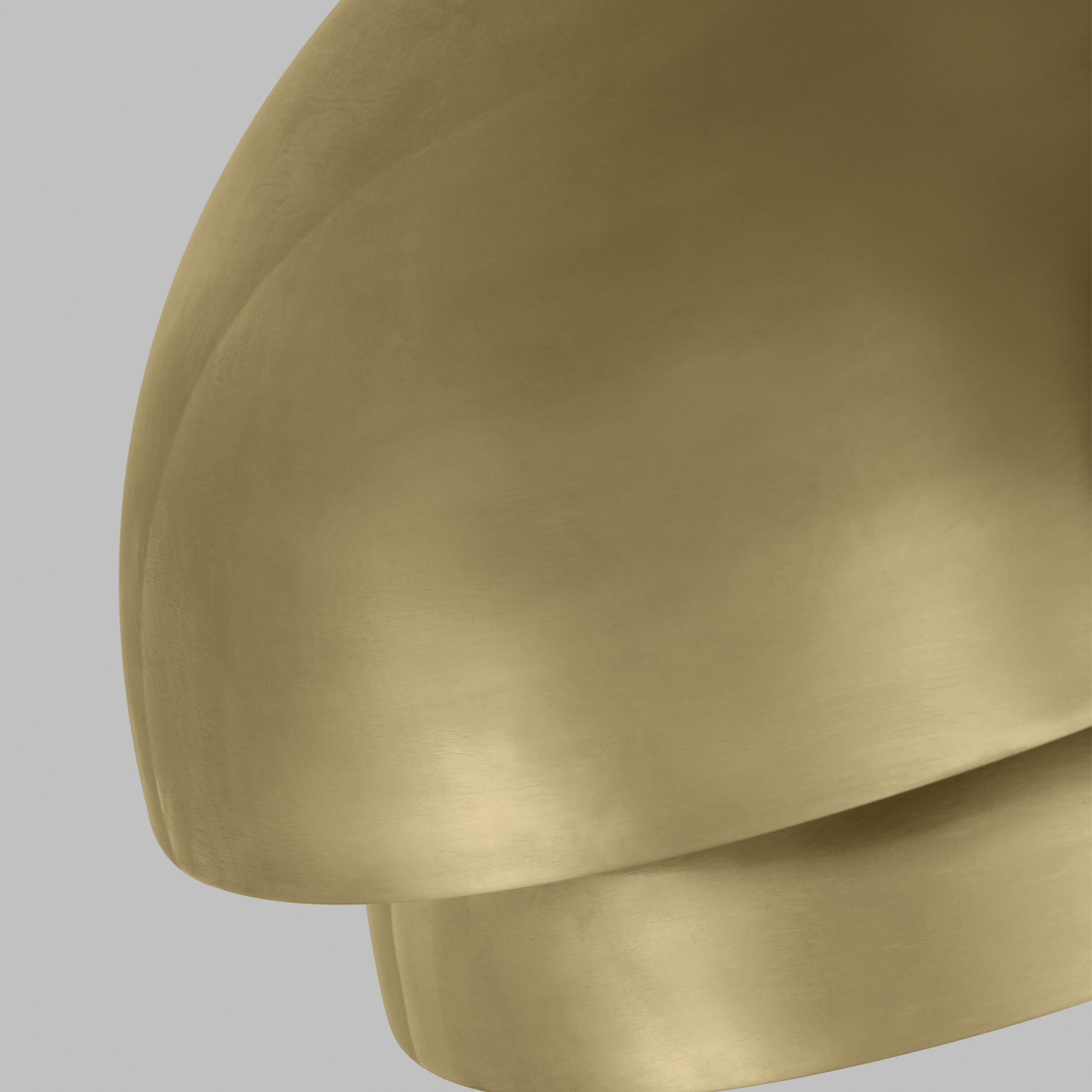 Sean Lavin Shanti LED 20.5 inch Natural Brass Flushmount Ceiling Light