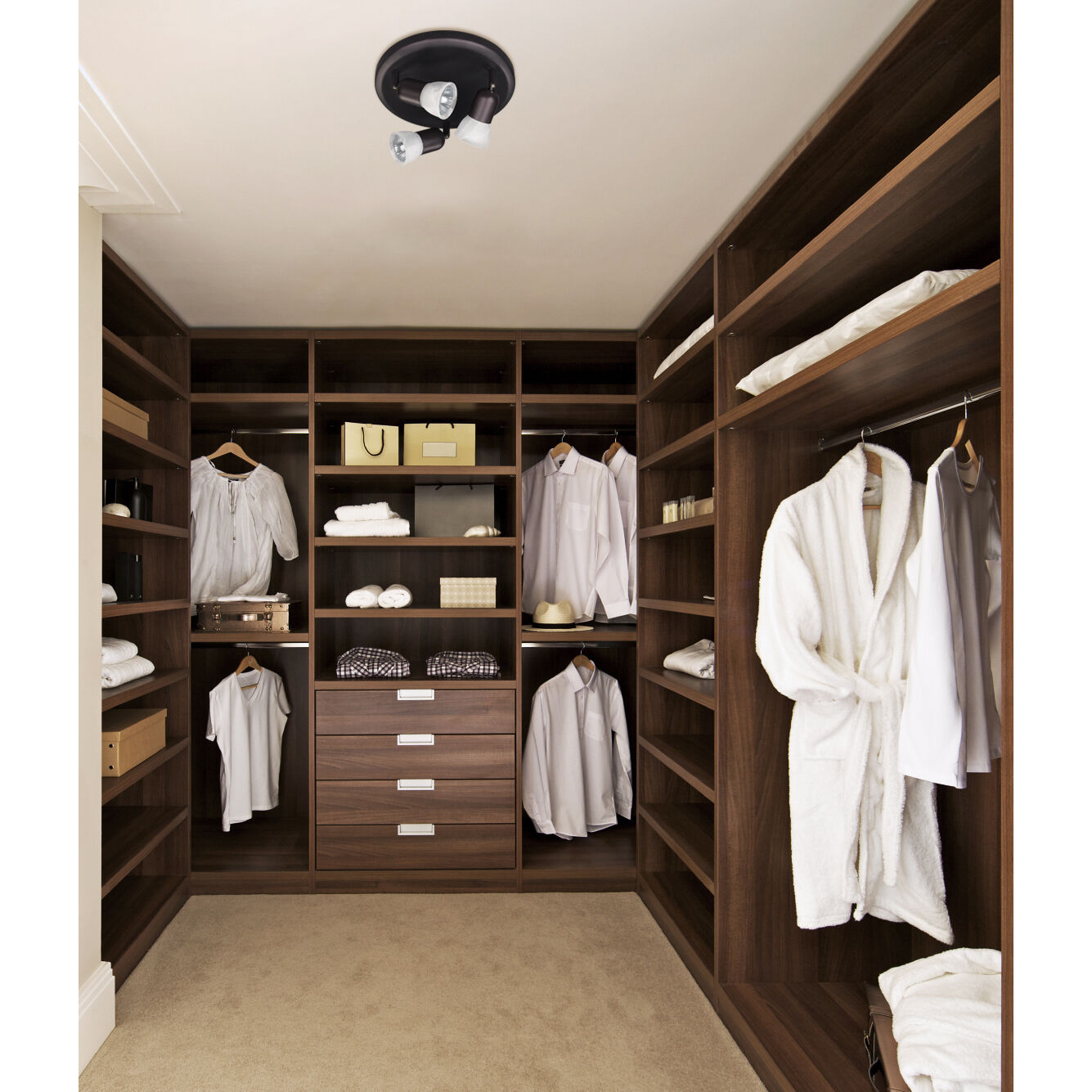 James 3 Light 10 inch Oil Rubbed Bronze Ceiling/Wall Light Ceiling Light