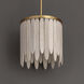 Marimba 1 Light 12 inch Weathered White Single Pendant Ceiling Light