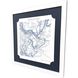 Charleston / Hilton Head / Kiawan Island / Savannah Blue and White Framed Art, Propac
