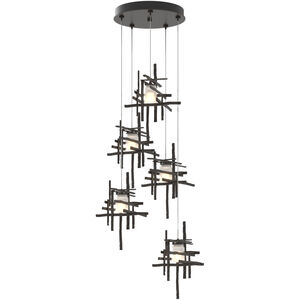 Tura 5 Light 27.3 inch Oil Rubbed Bronze Pendant Ceiling Light