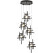 Tura 5 Light 27.3 inch Oil Rubbed Bronze Pendant Ceiling Light