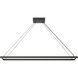 Piazza LED 8.63 inch Black Pendant Ceiling Light