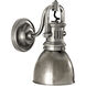 Chapman & Myers Yoke 1 Light 5 inch Antique Nickel Suspended Sconce Wall Light