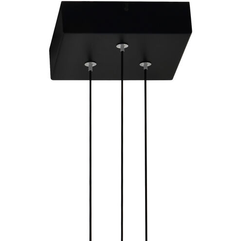Stagger LED Black Mini Pendant Ceiling Light