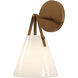 Bronwen 1 Light 7 inch Antique Brass Bath Wall Sconce Wall Light