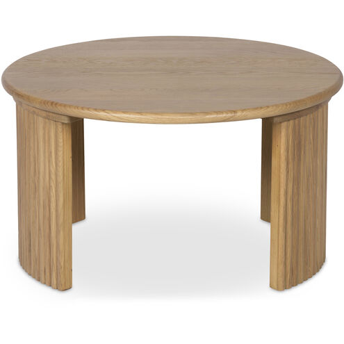 Penny 24 X 24 inch Natural Coffee Table, Small
