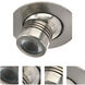 Emily 3 watt 12.6 inch Brushed Steel LED Display Light Wall Light