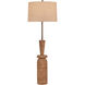 Kinloch 64 inch 15 watt Bronze Leaf/Ceramic Ash Brown Floor Lamp Portable Light