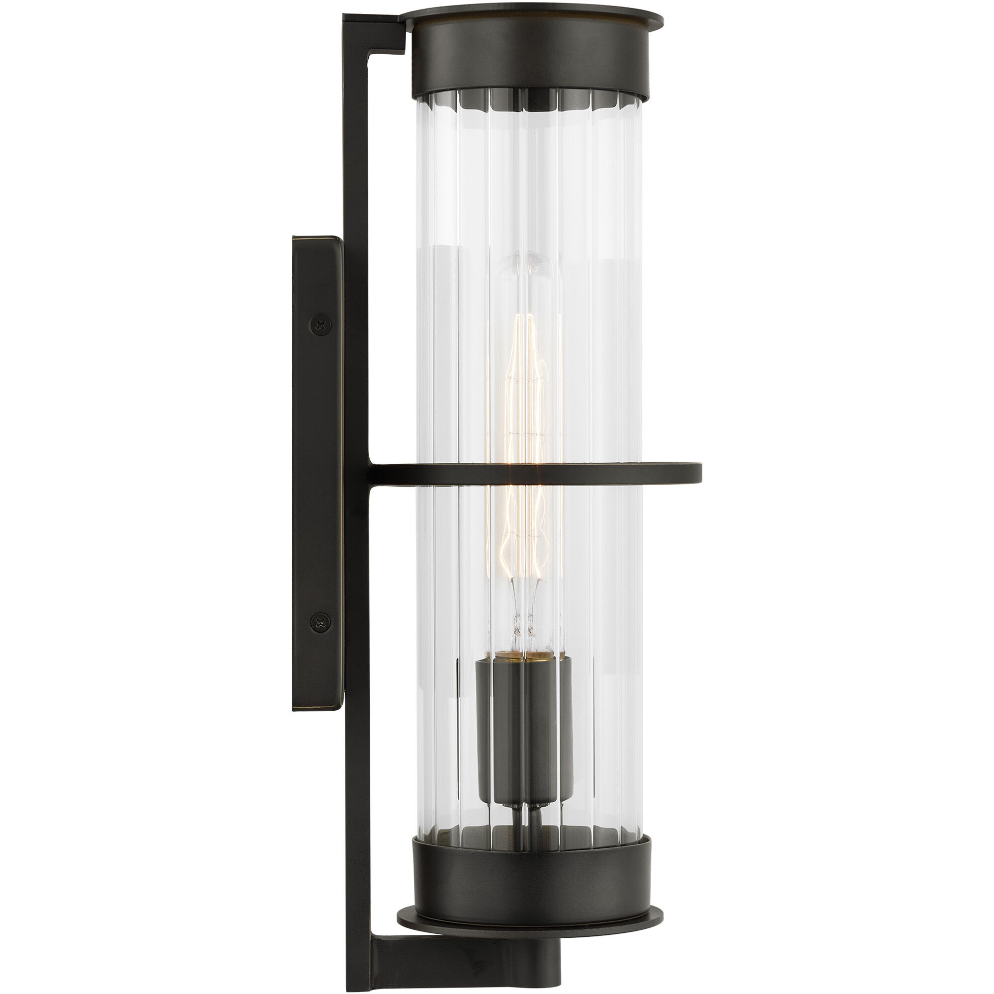 Alcona 1 Light 14.88 inch Antique Bronze Outdoor Wall Lantern