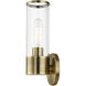 Banca 1 Light 4 inch Antique Brass ADA Single Sconce Wall Light, Single