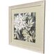 My Garden Green and White and Black Framed Art, Propac
