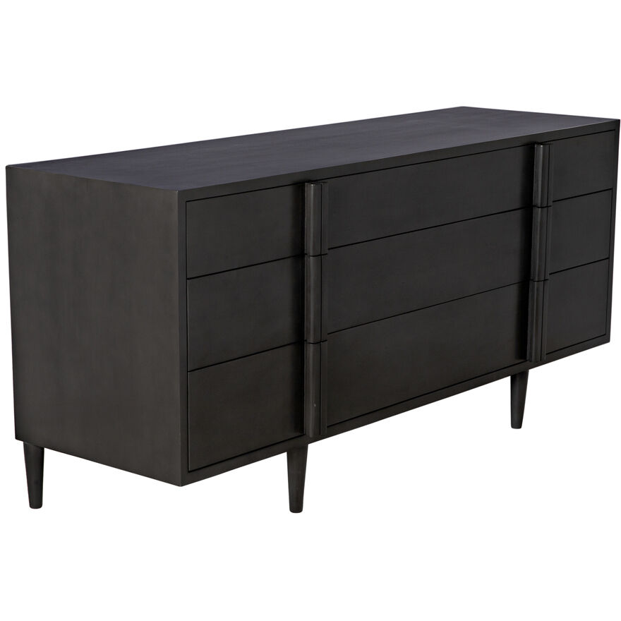 Morten Pale Dresser, 9 Drawer