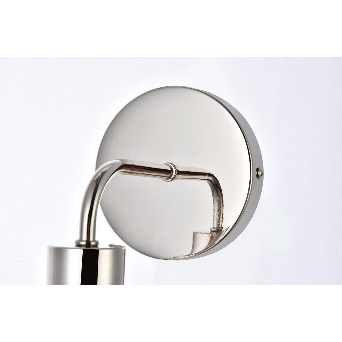 Hanson 1 Light 9 inch Polish Nickel Bath Sconce Wall Light