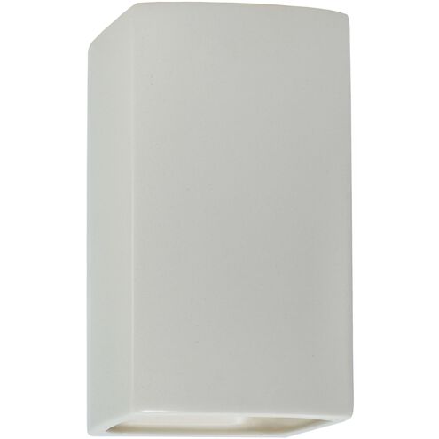 Ambiance LED 9.5 inch Matte White Outdoor Wall Sconce