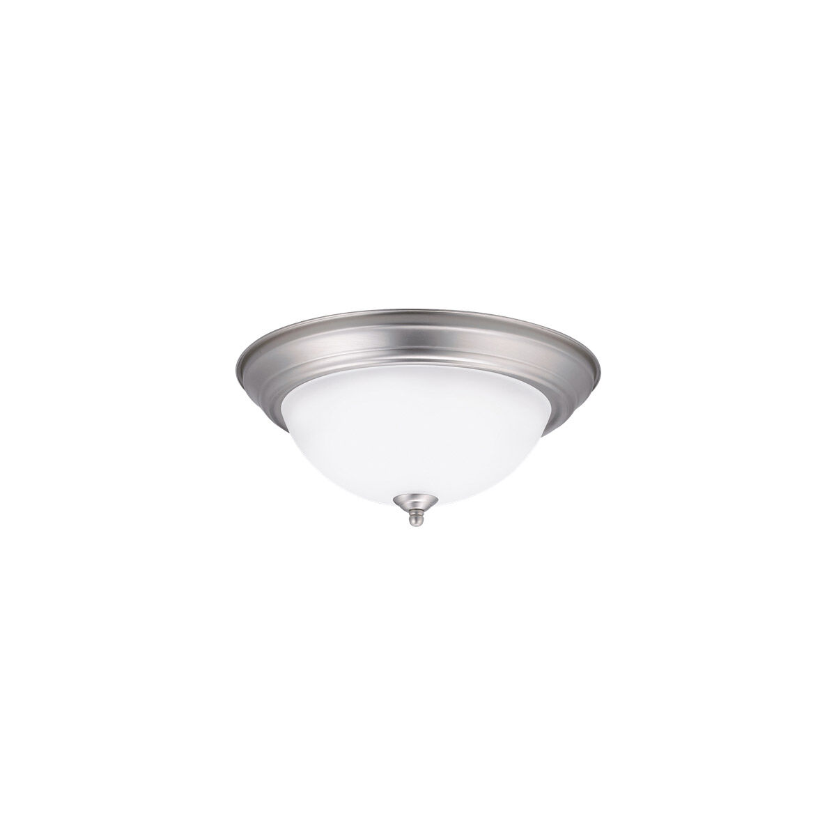 Independence 2 Light 13 inch Brushed Nickel Flush Mount Light Ceiling Light