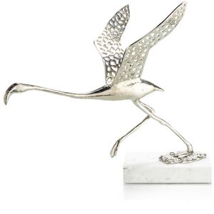Flamingo in Flight II 24 X 15 inch Sculpture