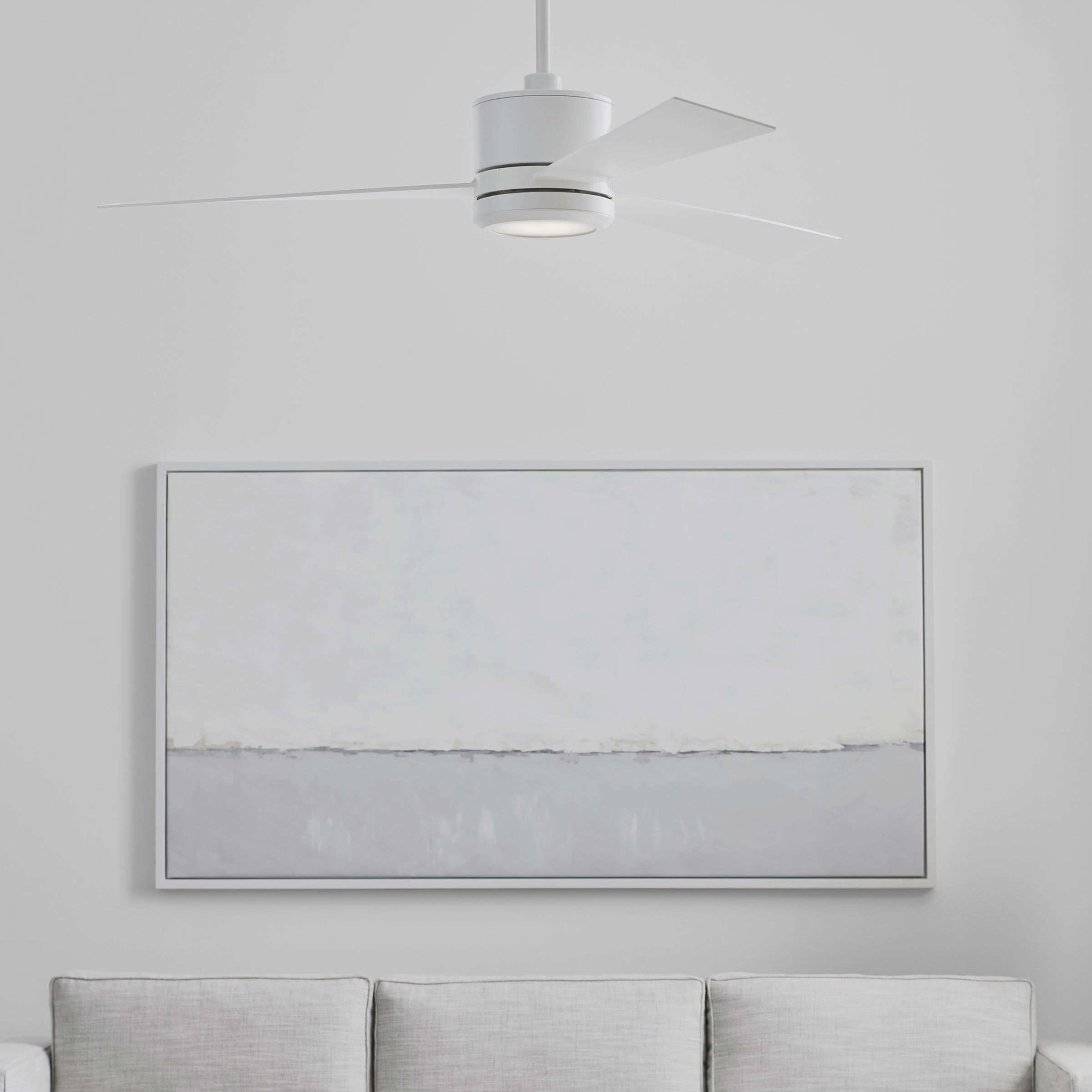 Vision 52 52 inch Matte White Ceiling Fan