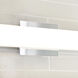 Lynk LED 24 inch Chrome Bath Light Wall Light in LED 90 CRI 3000K, Integrated LED