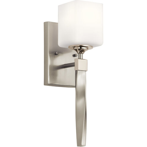 Marette 1 Light 5 inch Brushed Nickel Wall Bracket Wall Light