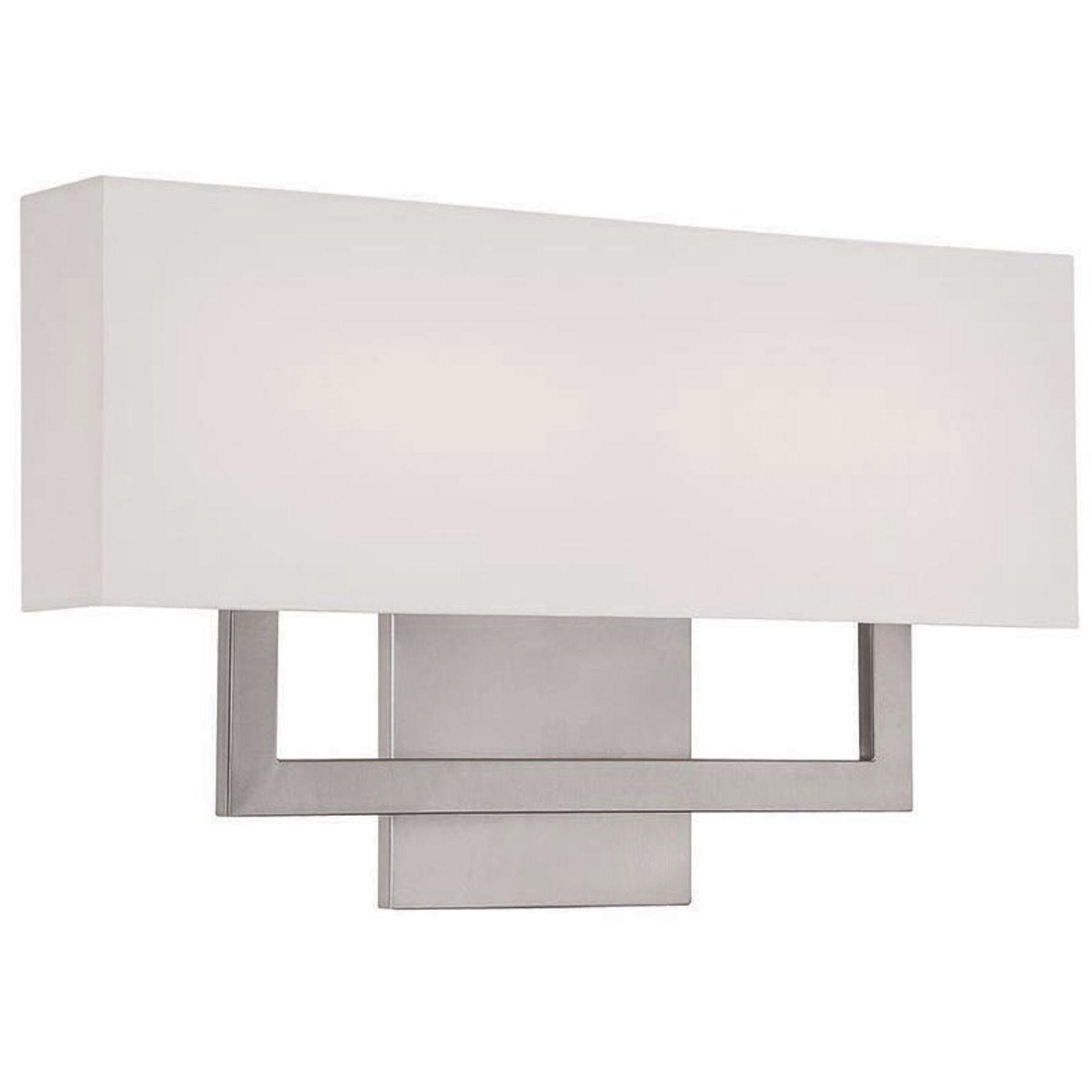 Manhattan Wall Sconce Wall Light in 22in, Brushed Nickel, dweLED