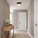 AH by Alexa Hampton Sina 2 Light 14.75 inch Aged Iron Flush Mount Ceiling Light