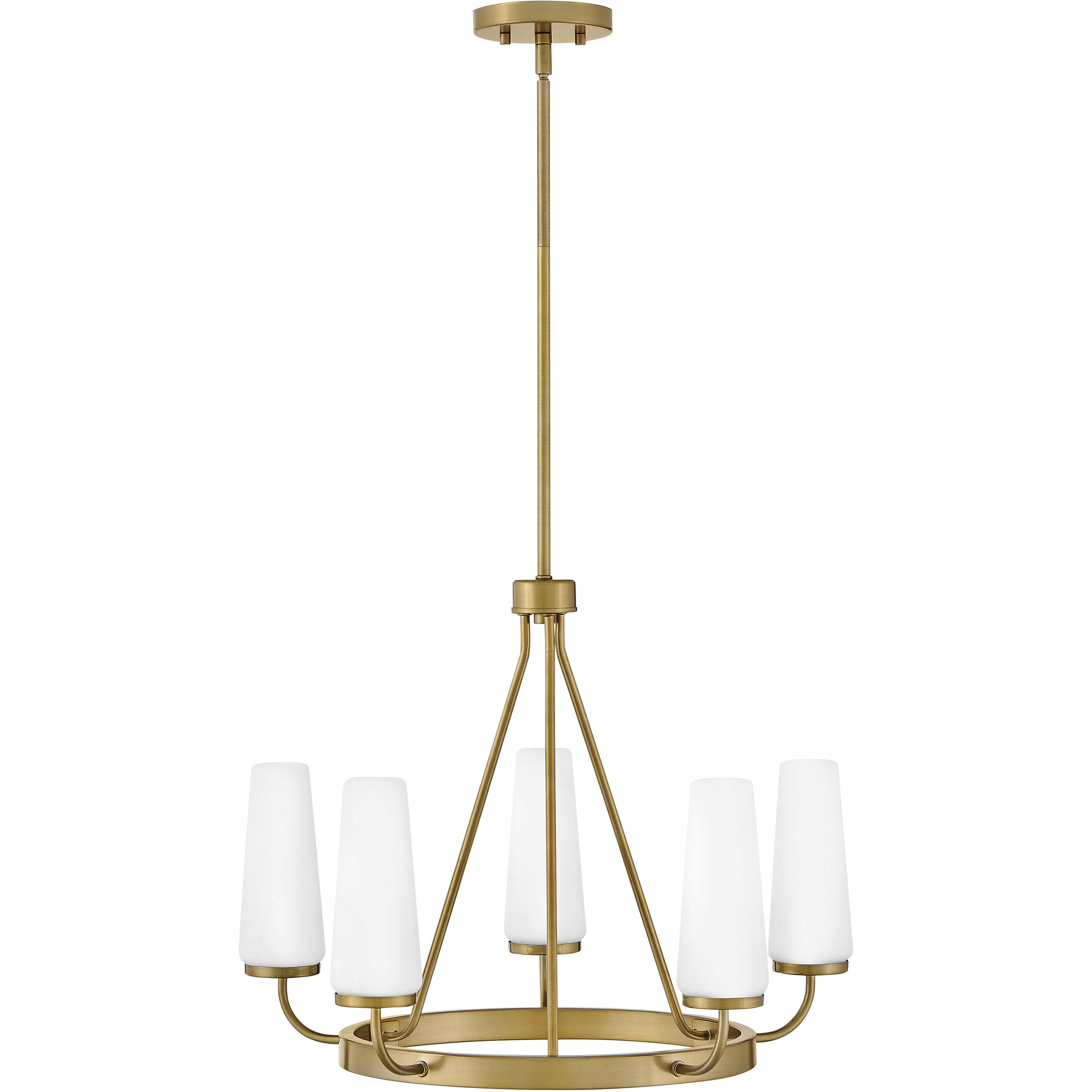 Selma 5 Light 24 inch Gold Chandelier Ceiling Light
