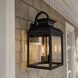 Milton 2 Light 19 inch Black Outdoor Wall Lantern