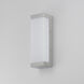 Tunnel LED 15 inch Brushed Aluminum Outdoor Wall Mount