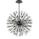 Vera 18 Light 32 inch Black Pendant Ceiling Light