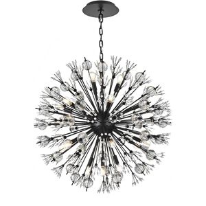 Vera 18 Light 32 inch Black Pendant Ceiling Light